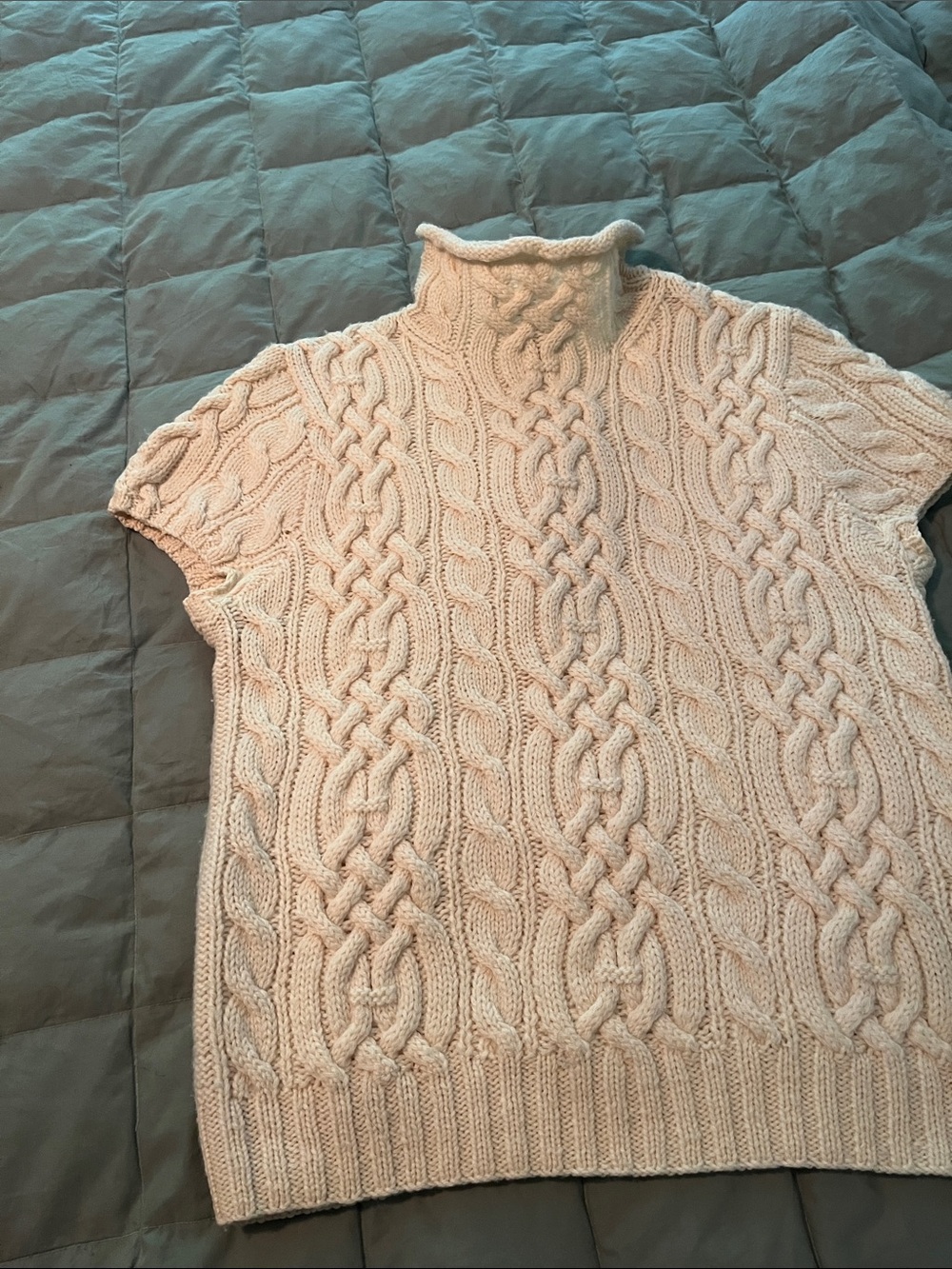 Ralph by Ralph Lauren100% wool Knit cap Sleeve  - Cream